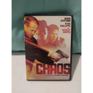 Chaos (DVD, 2005, Widescreen) Jason Statham, Ryan Phillippe & Wesley Snipe